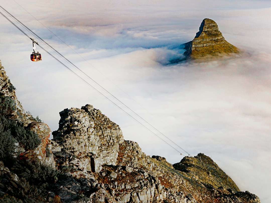 Luftseilbahn auf dem Tafelberg